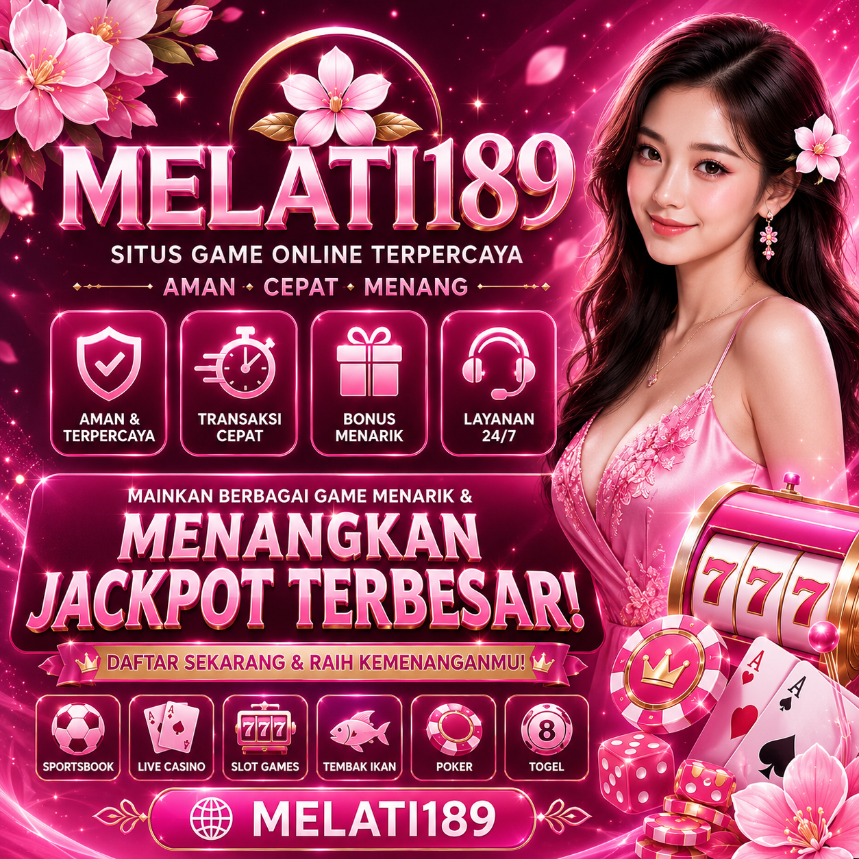 Banner MELATI189 Official